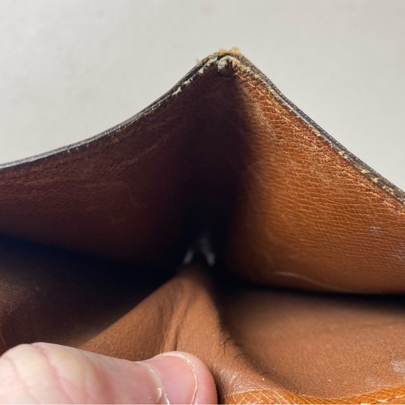 Louis Vuitton Men’s Monogram Pattern Bi Fold Leather Wallet 100% Authentic - Picture 7 of 14